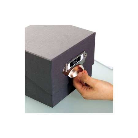 Taśma Dymo 45811 D1 19mm x 7m czarna/biały nadruk S0720910