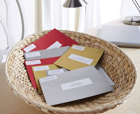 Etykiety Dymo 1 x 500 11352 25mm x 54mm białe papierowe S0722520