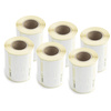Komplet etykiet  411351 jubilerskie 10 mm x 50 mm białe polipropylenowe 6 sztuk
