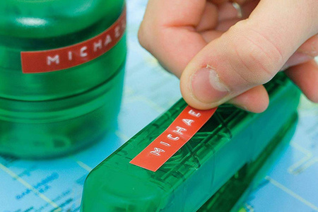 Taśma Dymo 520102 3D 9mm x 3m czerwona do wytłaczarek