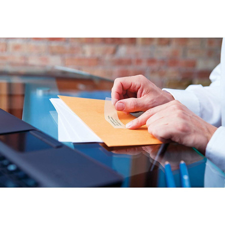 Etykiety Dymo 1 x 260 99013 36mm x 89mm przezroczyste tworzywo sztuczne S0722410