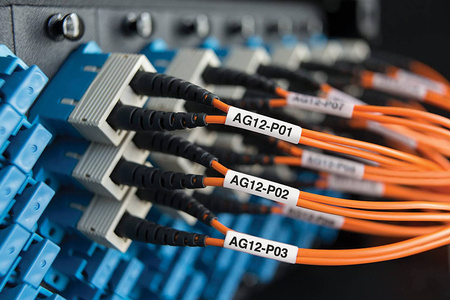 Taśma XTL 54mm x 7m biała/czarny nadruk winylowa trwała 1868755