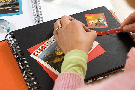 Taśma Dymo 520102 3D 9mm x 3m czerwona do wytłaczarek