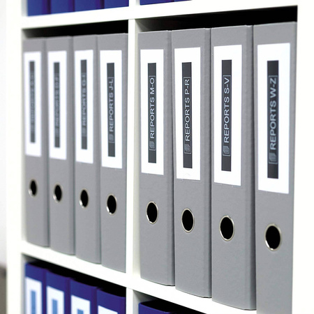 Taśma Dymo 45021 D1 12mm x 7m czarna/biały nadruk S0720610