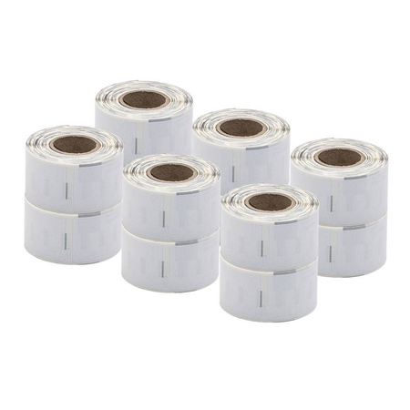 Etykiety Dymo 99010 28mm x 89mm białe papierowe S0720370 Pakiet 6 sztuk