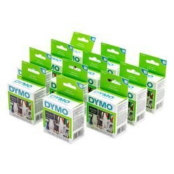 Etykiety Dymo 11353 13mm x 25mm białe papierowe S0722530 Pakiet 11 sztuk