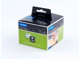 Etykiety Dymo 99013 36mm x 89mm przezroczyste tworzywo sztuczne S0722410 Pakiet 6 sztuk