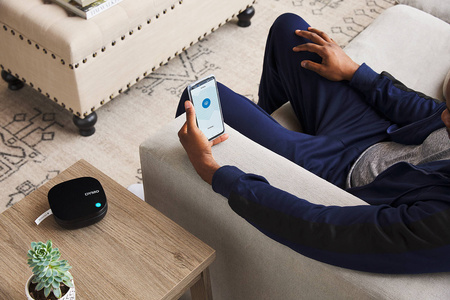 Zestaw Dymo 2172855 Drukarka LetraTag LT-200B + 5x taśma Dymo S0721510 Letratag 12mm x 4m biała papierowa