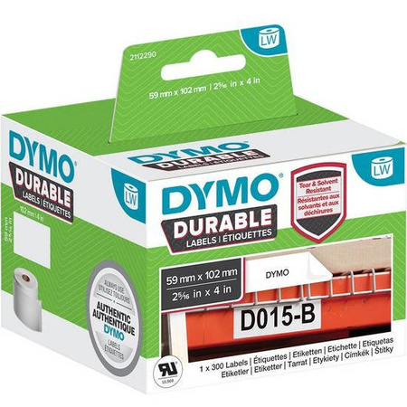 Dymo Durable etykieta wysłkowa 59mm x 102mm