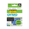 Taśma Dymo 53718 D1 24mm x 7m żółta/czarny nadruk S0720980