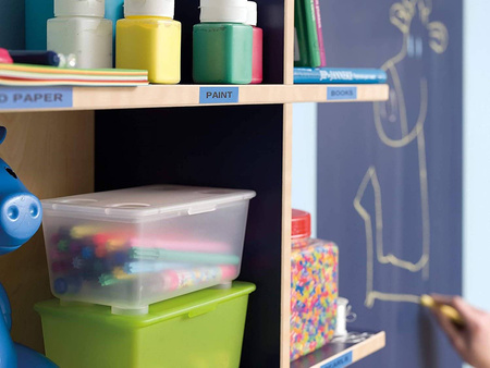 Taśma Dymo S0721650 Letratag 12mm x 4m niebieska plastikowa