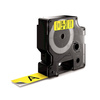 Taśma Dymo 45808 D1 19mm x 7m żółta/czarny nadruk S0720880