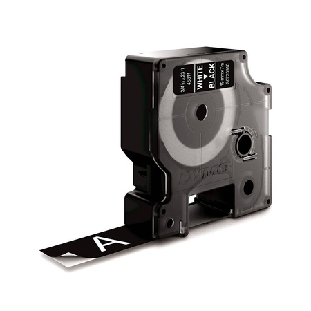 Taśma Dymo 45811 D1 19mm x 7m czarna/biały nadruk S0720910