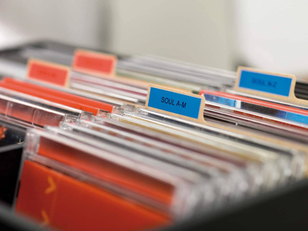 Taśma Dymo 40916 D1 9mm x 7m niebieska/czarny nadruk