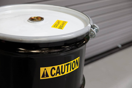 Taśma XTL 54mm x 7m żółta/czarny nadruk winylowa trwała 1868775