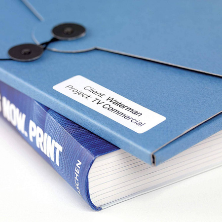 Etykiety Dymo 1 x 500 11352 25mm x 54mm białe papierowe S0722520