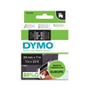 Taśma Dymo 53721 D1 24mm x 7m czarna/biały nadruk