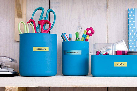 Taśma Dymo S0721620 Letratag 12mm x 4m żółta plastikowa