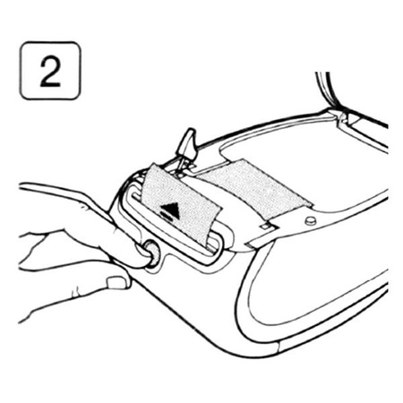 Dymo S0722660 Etykieta czyszcząca głowicę (1 szt.)