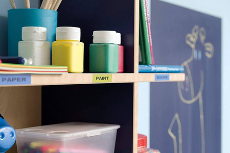 Taśma Dymo S0721620 Letratag 12mm x 4m żółta plastikowa