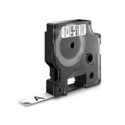 Taśma Dymo D1 12mm x 7m biała/czarny nadruk 45013 OEM