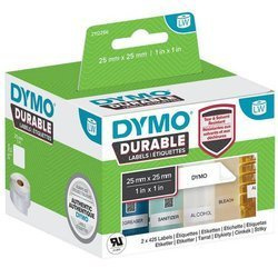 Dymo Durable etykieta wielofunkcyjna 25mmx25mm