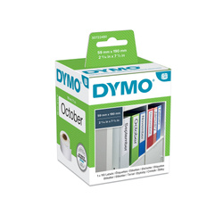 Etykiety Dymo 1 x 110 99019 59mm x 190mm białe papierowe S0722480