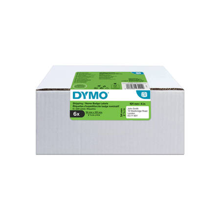 Dymo Etykiety Oryg. 101x54mm VALUE PACK 6 rolek 2093092